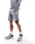 Фото #1 товара Armani Exchange large logo sweat shorts in grey marl CO-ORD