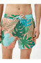 Фото #32 товара Шорты Koton Tropical Print Tie-Waist Pocket Detail