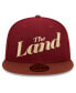 Фото #3 товара Men's Wine, Brown Cleveland Cavaliers 2023/24 City Edition 59FIFTY Fitted Hat