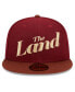 ფოტო #3 პროდუქტის Men's Wine, Brown Cleveland Cavaliers 2023/24 City Edition 59FIFTY Fitted Hat