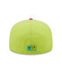 ფოტო #5 პროდუქტის Men's Green, Red San Francisco Giants Cyber Highlighter 59FIFTY Fitted Hat