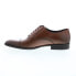 Bruno Magli Caymen CAYMEN6 Mens Brown Leather Oxfords & Lace Ups Cap Toe Shoes 9