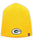 Фото #1 товара Men's Gold Green Bay Packers Secondary Logo Knit Beanie