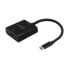 Фото #1 товара Адаптер USB-C—HDMI Aisens A109-0684 Чёрный 15 cm
