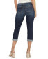 Фото #2 товара Women's Suki Luxe Stretch Mid Rise Curvy Fit Denim Capri