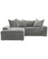 Фото #6 товара Michola 98" 2-Pc. Fabric Sectional with Chaise, Created for Macy's