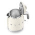 Электрический чайник Smeg KLF05CREU - 0.8 L - 1400 W - Бежевый - Нержавеющая сталь - С фильтром