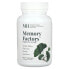 Memory Factors, 90 Vegetarian Tablets