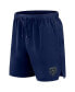 Фото #3 товара Men's Navy Chicago Bears Front Office Woven Shorts