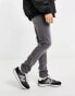 Фото #5 товара ONLY & SONS stretch jeans in slim fit grey