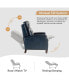 Фото #12 товара Sickel Modern Retro Recliner Chair for Bedroom Living Room