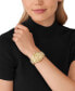 ფოტო #3 პროდუქტის Women's Runway Chronograph Gold-Tone Stainless Steel Watch 38mm