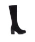 ფოტო #3 პროდუქტის Women's Suede Tall Boots By XTI