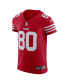 ფოტო #3 პროდუქტის Men's Jerry Rice Scarlet San Francisco 49ers Vapor Elite Retired Player Jersey