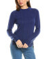 Фото #1 товара Malo Cashmere Pointelle Wool & Cashmere-Blend Sweater Women's