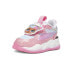 Фото #2 товара Кеды PUMA RsX X Laugh Out Loud удивление шнурки для девочек розовые кроссовки Infant-Little Kid Casual