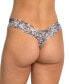 Фото #8 товара Трусы из кружева hanky panky low-Rise Printed Lace Thong PR4911