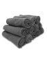 Фото #6 товара Bleach-Safe Cotton Salon Towels (12 Pack), Jr. Size 16x27 in., Solid Color, Absorbent Hair Drying Towel, Perfect for Salon and Spa