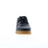 Фото #3 товара Reebok Workout Plus Mens Black Leather Lace Up Lifestyle Sneakers Shoes 11.5