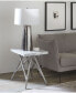 Фото #3 товара Coral Carrara Marble End Table
