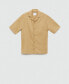 Men's Chest-Pocket Cotton Shirt L - фото #6