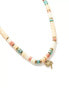 Фото #3 товара Classics 77 palm beach disc bead necklace in multi