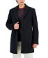 Фото #4 товара Men's Prosper Wool-Blend Slim Fit Overcoat