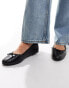 Фото #1 товара New Look pu ballet flat in black