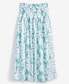 Фото #5 товара Women's Cotton Smocked Maxi Skirt, Created for Macy's