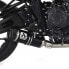 Фото #2 товара ARROW Thunder Aluminium Dark With Carbon End Cap Yamaha MT-07 ´21-23 homologated muffler