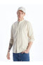 Фото #2 товара Рубашка LC WAIKIKI Regular Fit из смеси льна с длинными рукавами