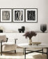 Фото #3 товара Naive Lines I Framed Art, Set of 3