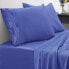 Soft Egyptian Brushed Microfiber Sheets Bedding Set Flat Sheet 2 Pillow Cases