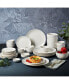 Inspiration by Denmark Round Coupe 42 Pc. Dinnerware Set, Service for 6