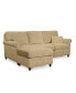 Фото #10 товара Lidia 82" Fabric 2-Pc. Reversible Chaise Sectional Sofa with Storage Ottoman - Custom Colors, Created for Macy's