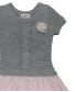 ფოტო #3 პროდუქტის Baby Girls Sweater and Polka Dot Tulle Skirt Dress