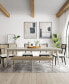 Фото #1 товара Laguna 6pc Dining Set (Table + 4 Cane Back Chairs + Bench)