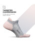 Фото #3 товара Men's Elite Max Cushion No Show Tab Ankle Socks - Sport Sock with Targeted Compression