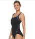 Фото #2 товара Women's TYR Mantra Controlfit One-Piece Swimsuit Sz. 8 (Black) 150041