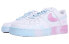 Фото #3 товара Кроссовки женские Nike Air Force 1 Low 07, розово-голубые