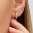 Single earrings with zircons Fancy Infinite White FIW10