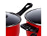 Фото #6 товара Посуда Gibson Home Chef Du Jour 7-Piece Cookware Set, True Red