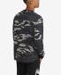 Фото #2 товара Men's Big and Tall All Over Print Stunner Thermal Sweater