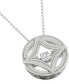 Фото #2 товара Twinkling Diamond Star diamond Fashion 18" Pendant Necklace (1/4 ct. t.w.) in 10k White Gold