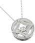 Diamond Fashion 18" Pendant Necklace (1/4 ct. t.w.) in 10k White Gold