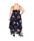 Plus Size Maxine Print Maxi Dress