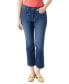 Women's Linnie High-Rise Kick-Flare Cropped Denim Jeans