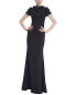 Фото #1 товара Badgley Mischka Beaded Boat Neck Gown Women's 4