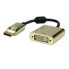 ROLINE 12.03.3175 - 0.15 m - DisplayPort - DVI-D - Male - Female - Straight