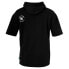 KEMPA Black & White Hooded short sleeve T-shirt